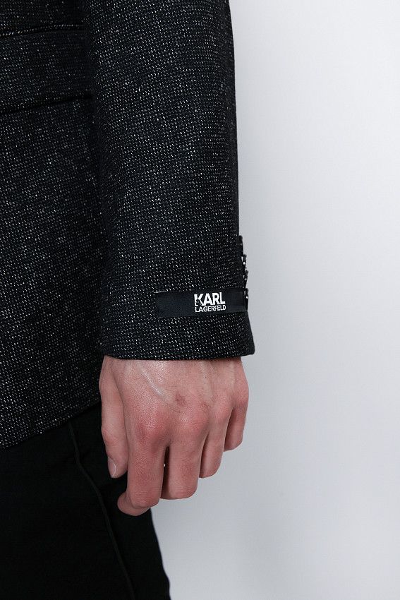 Пиджак классический Karl Lagerfeld Черный