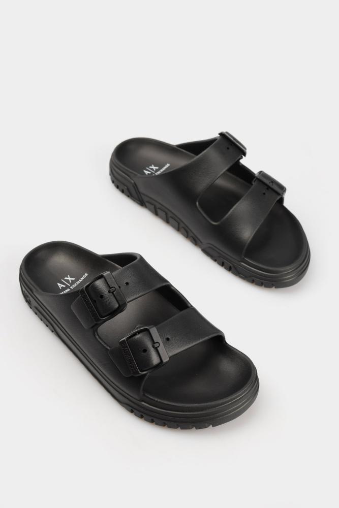 XDP043_XV821 Шлепанцы Armani Exchange Черный
