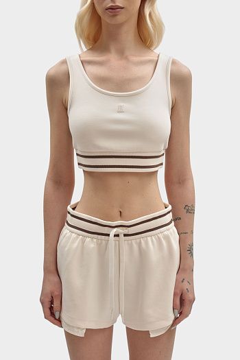 Топ из вискозы Armani Exchange