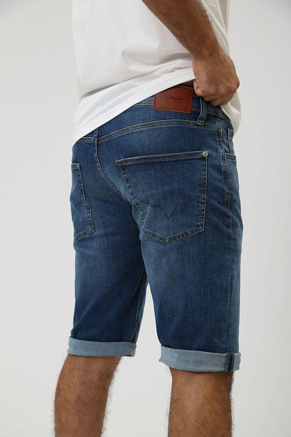 Шорты джинсовые Pepe Jeans Синий
