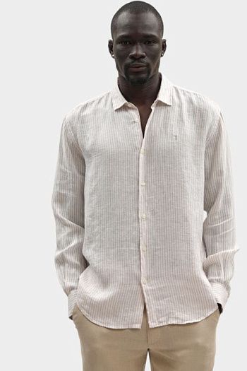 Рубашка льняная Trussardi