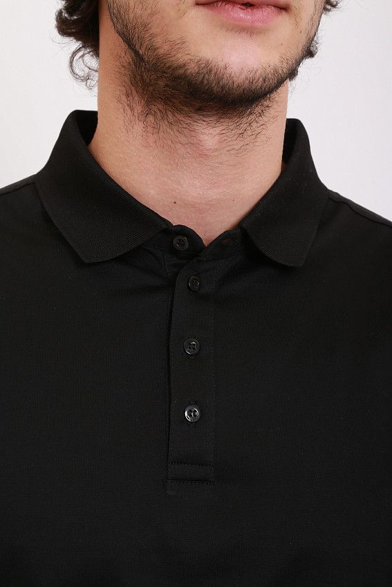 Поло Karl Lagerfeld Черный