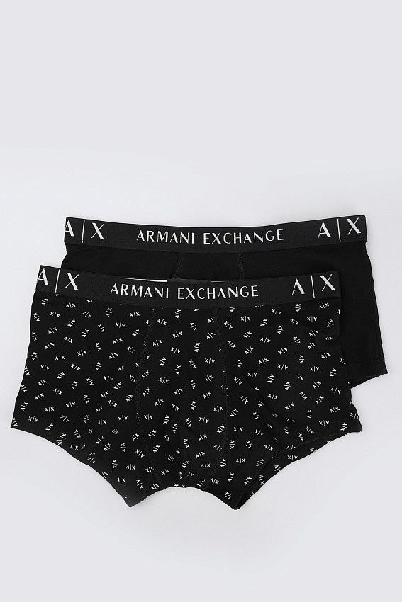 Трусы 2 шт Armani Exchange Черный