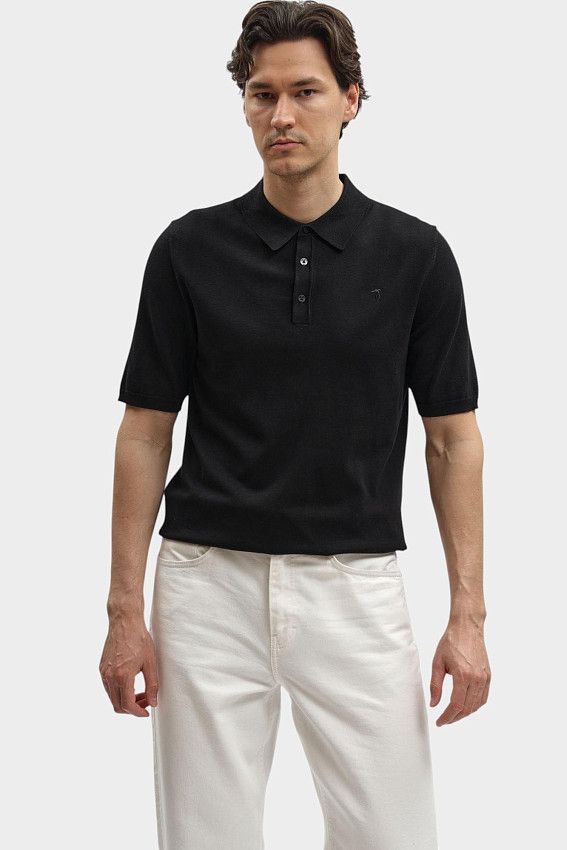 Поло Trussardi Черный