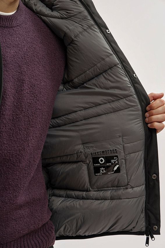 Куртка пуховая Bikkembergs Черный