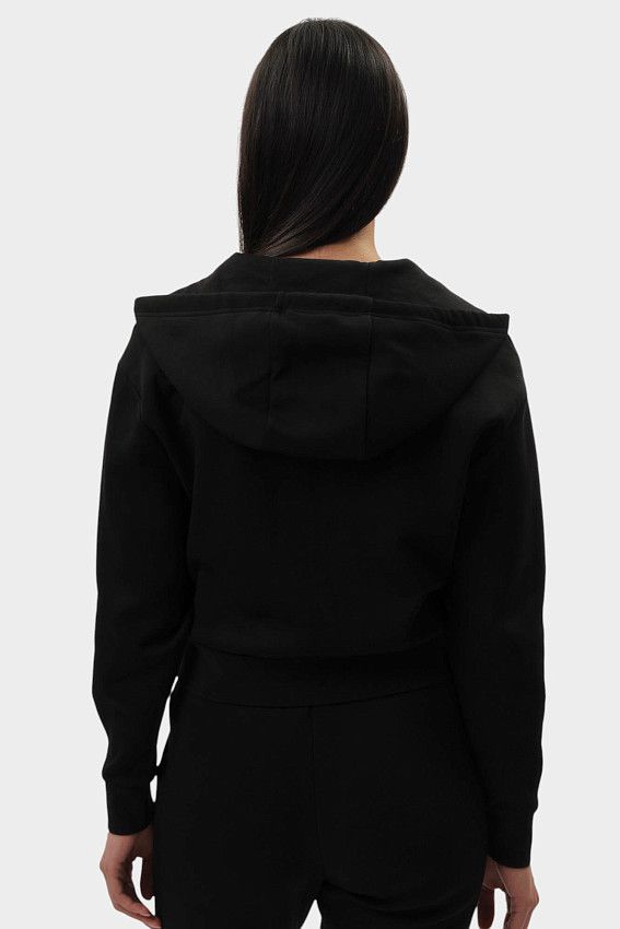 Толстовка с капюшоном Armani Exchange Черный