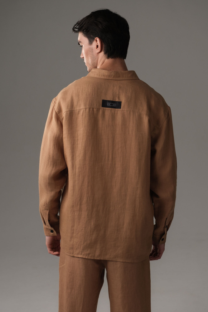 M-251-TH-56-0119 Рубашка с длинным рукавом The Hills Бежевый