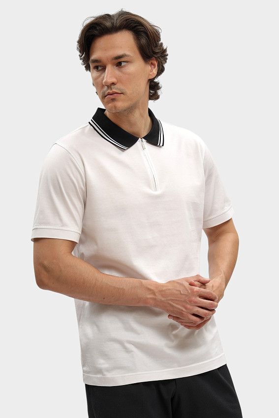 Поло Karl Lagerfeld Белый