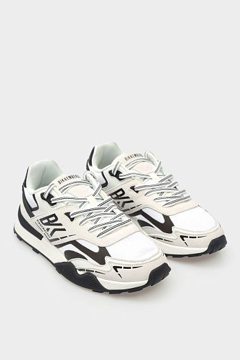 Кроссовки замшевые черные Bikkembergs