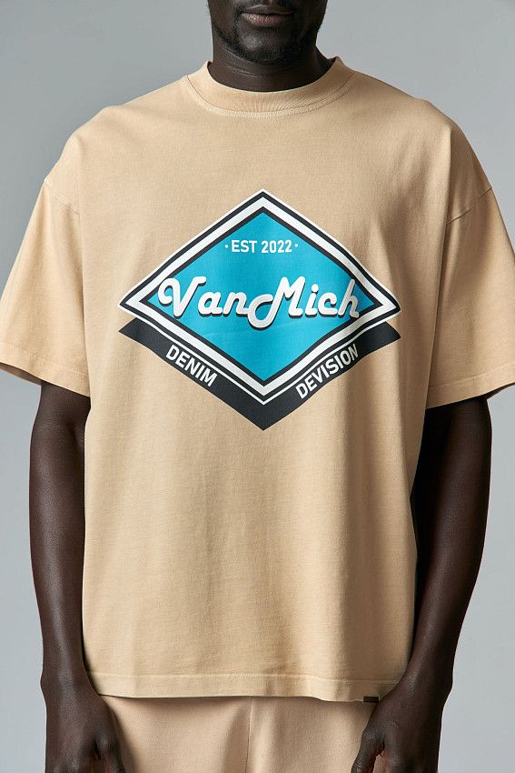 Футболка Van Mich Бежевый