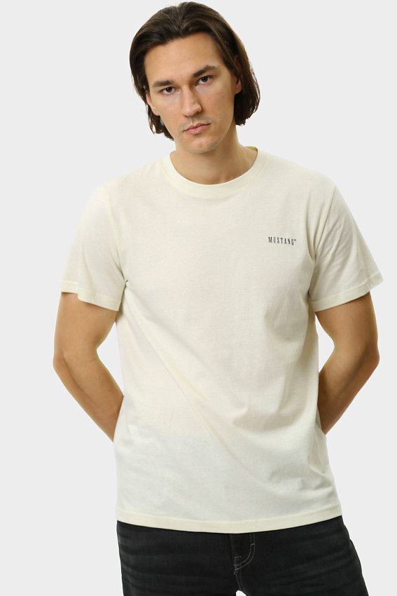 Футболка Mustang Молочный
