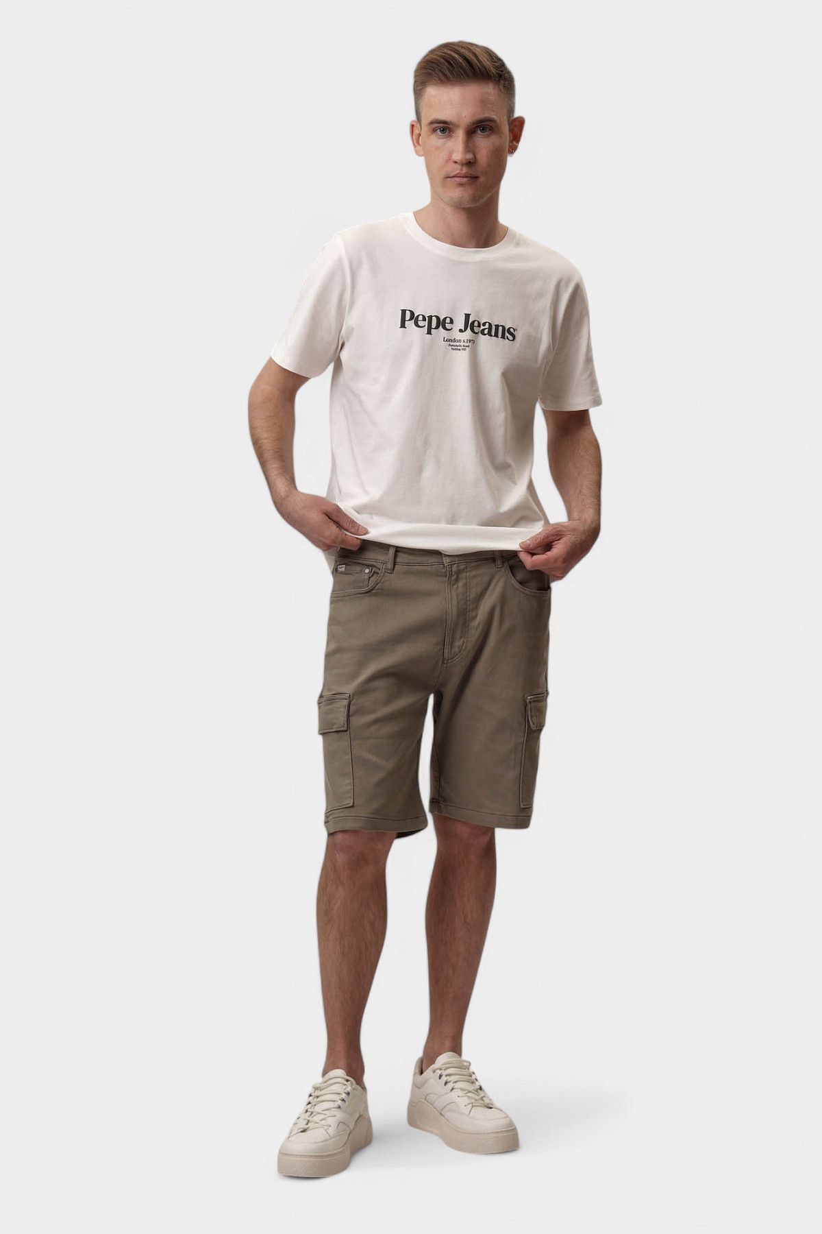 Шорты Pepe Jeans Зеленый