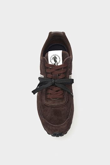 Кроссовки замшевые черные Bikkembergs