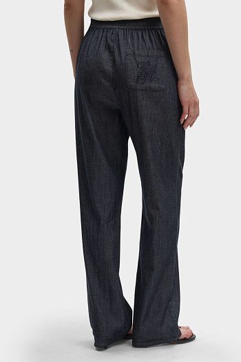 Брюки из хлопка Emporio Armani