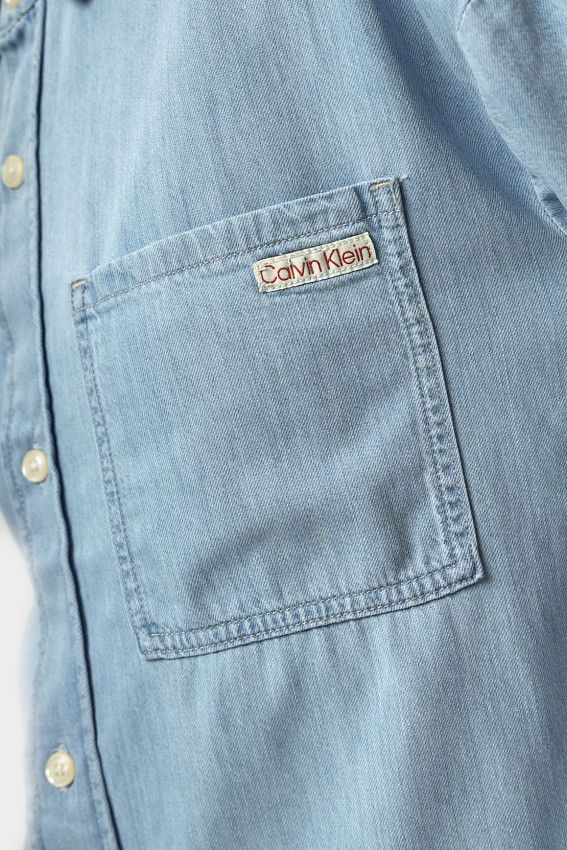 Платье джинсовое Calvin Klein Jeans Синий