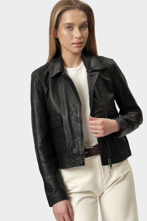 Куртка кожаная Mustang