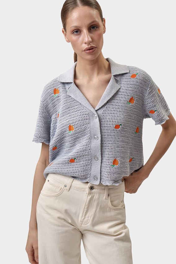 Блузка Pepe Jeans Голубой