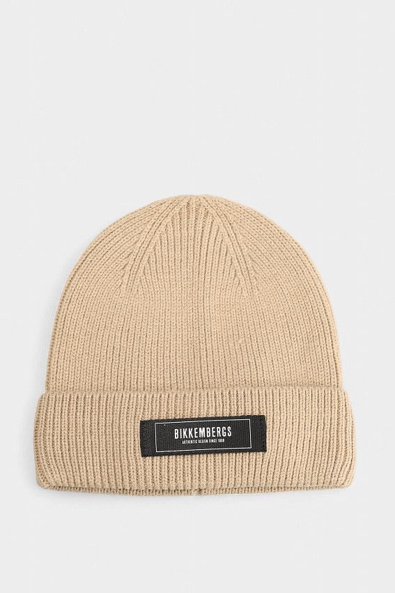 Шапка Bikkembergs Молочный
