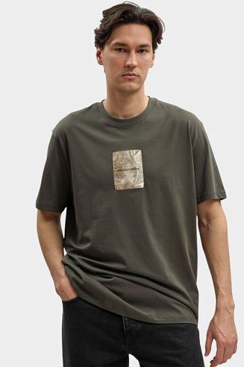 Футболка из хлопка Armani Exchange