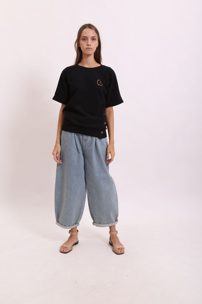 6KYM14_YJ6PZ свитшот с коротким рукавом armani exchange 