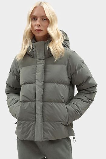 Пуховик серый Columbia