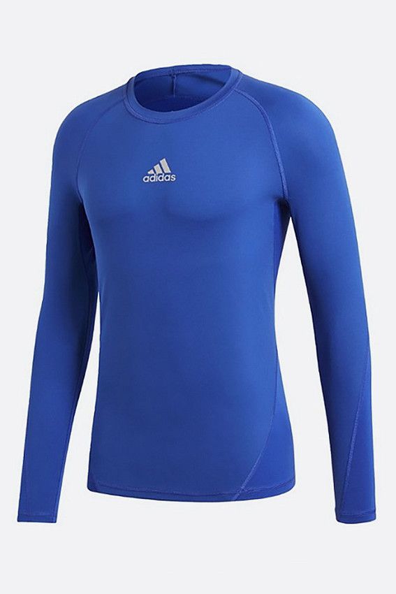 Лонгслив компрессионный Adidas Синий