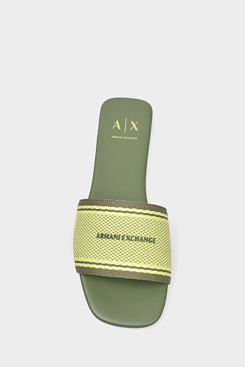 Шлепки Armani Exchange