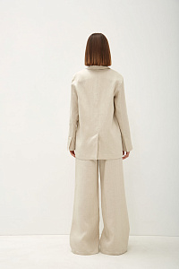 Пиджак изо льна прямого кроя The Hills