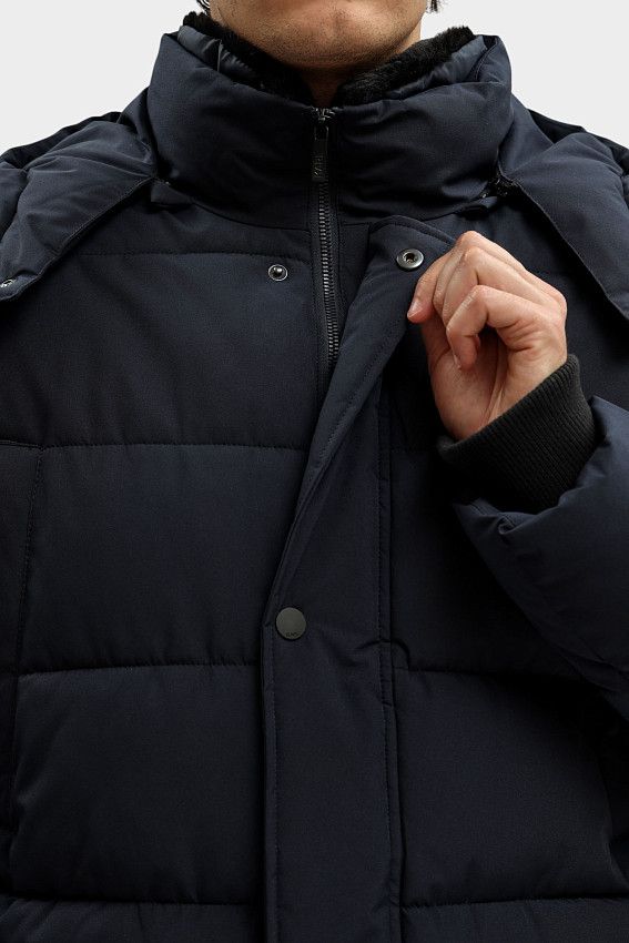 Пуховик Karl Lagerfeld Синий