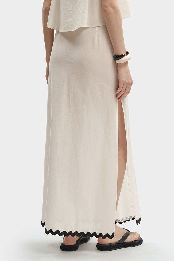 Юбка Karl Lagerfeld Бежевый