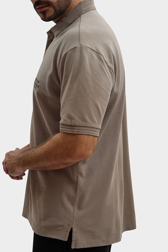 Поло Armani Exchange Коричневый