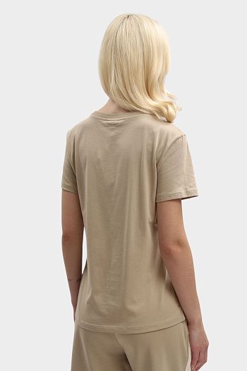 Футболка из хлопка Armani Exchange