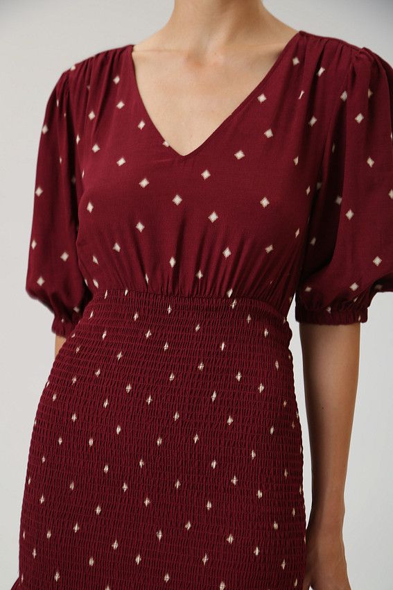 Платье Pepe Jeans Бордовый