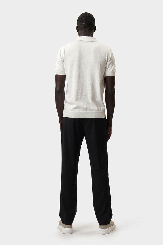 Поло трикотажное Bikkembergs Белый