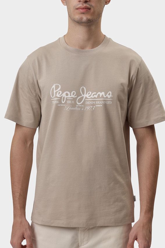 Футболка Pepe Jeans Бежевый