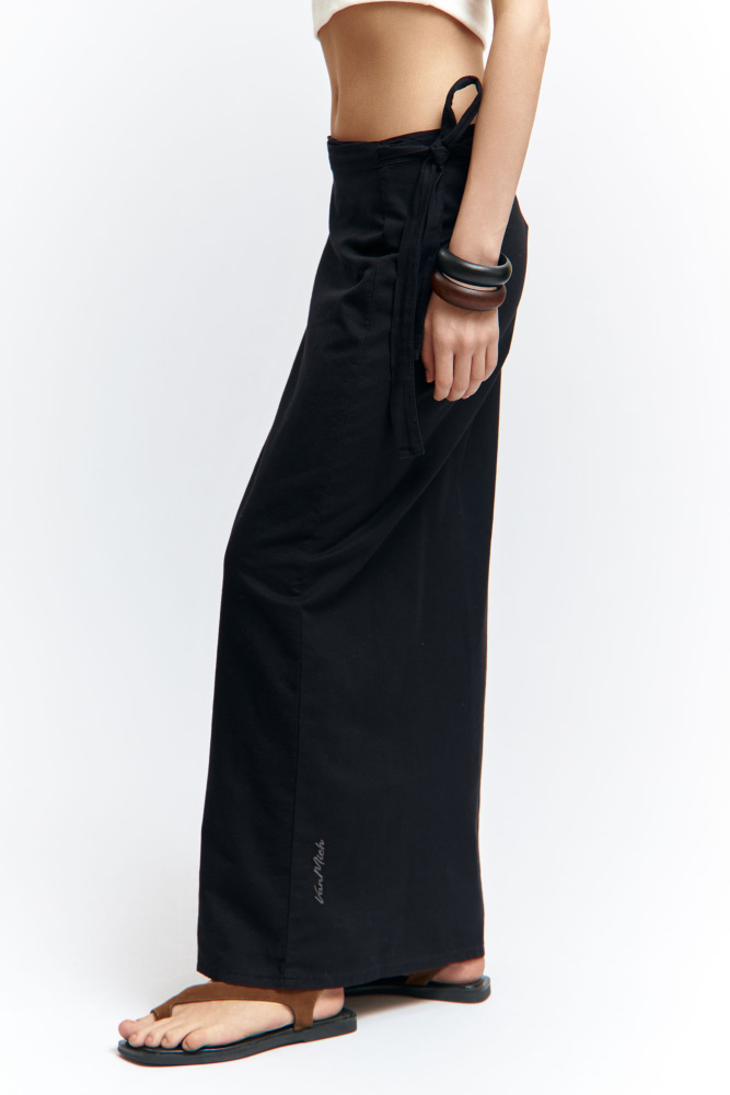 VW-OMA-55-445 юбка льняная van mich 