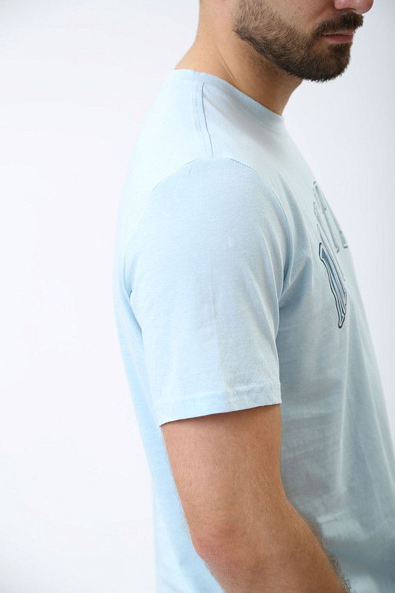 Футболка Mustang Голубой