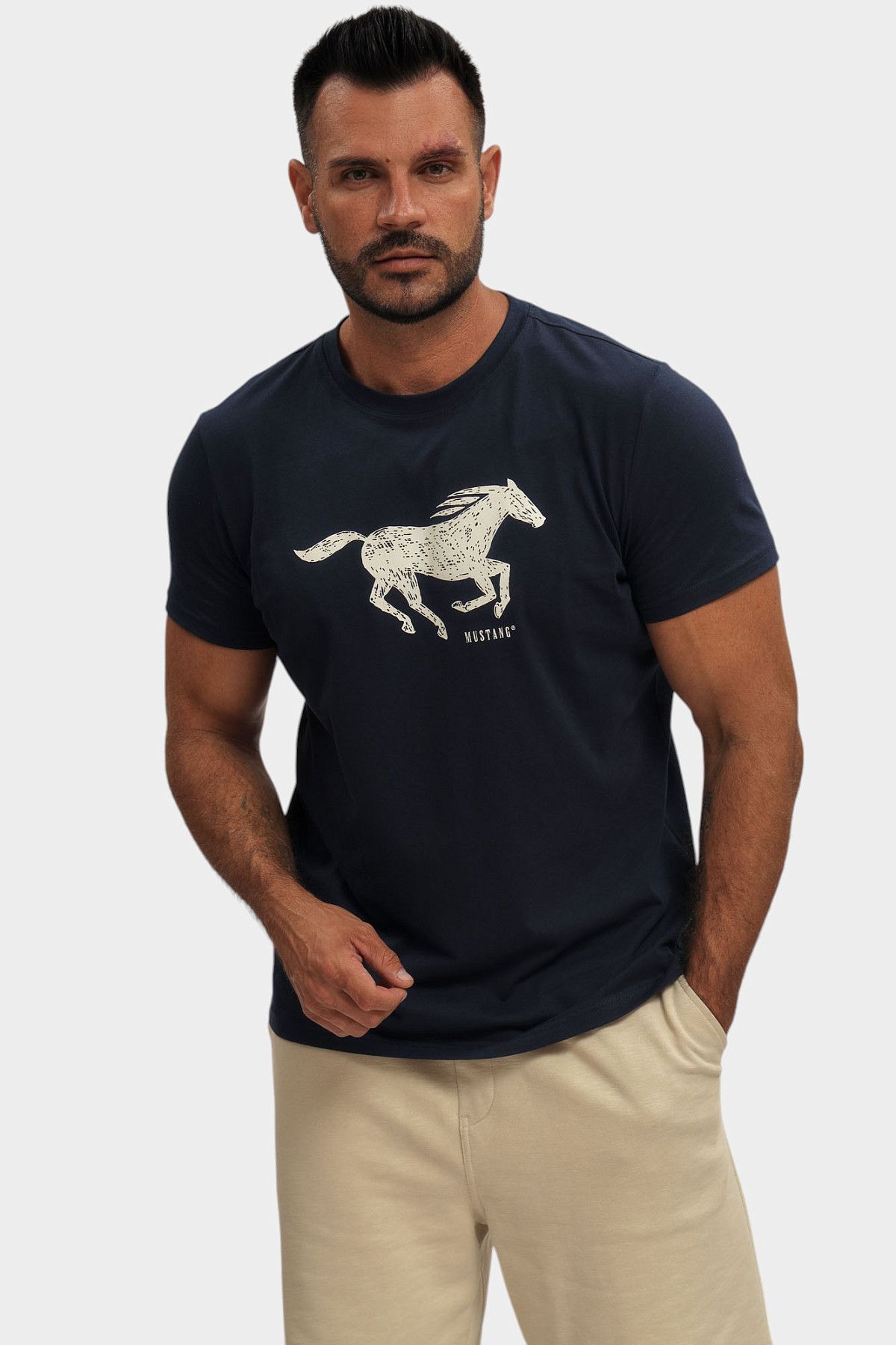 Футболка Mustang Синий