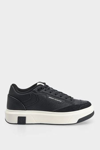 Кеды черные Armani Exchange