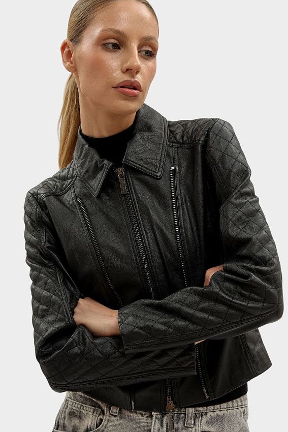 Куртка кожаная Armani Exchange