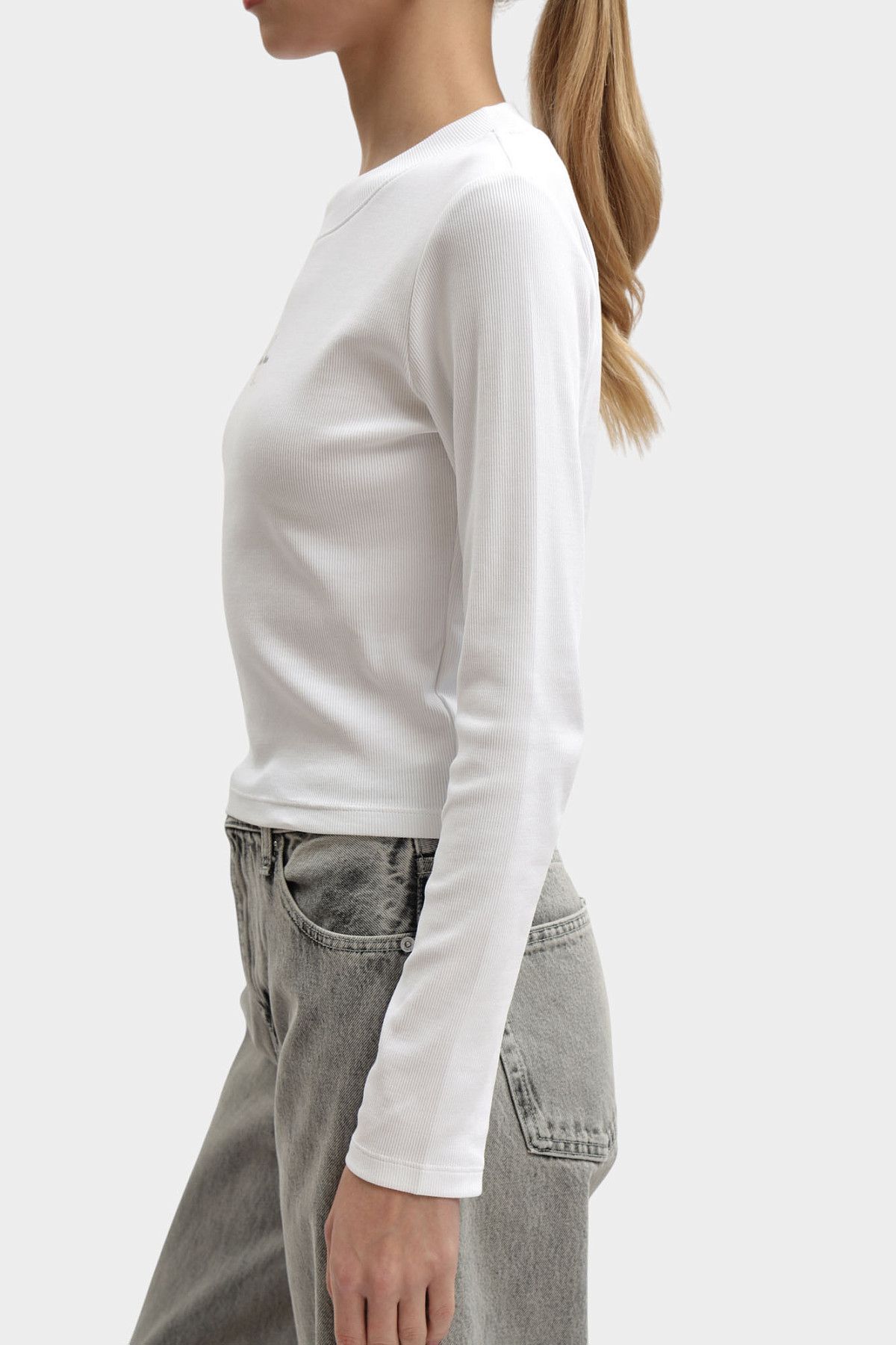 Лонгслив Calvin Klein Jeans Белый