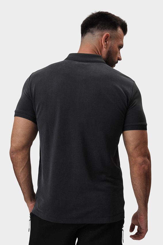 Поло EA7 Черный