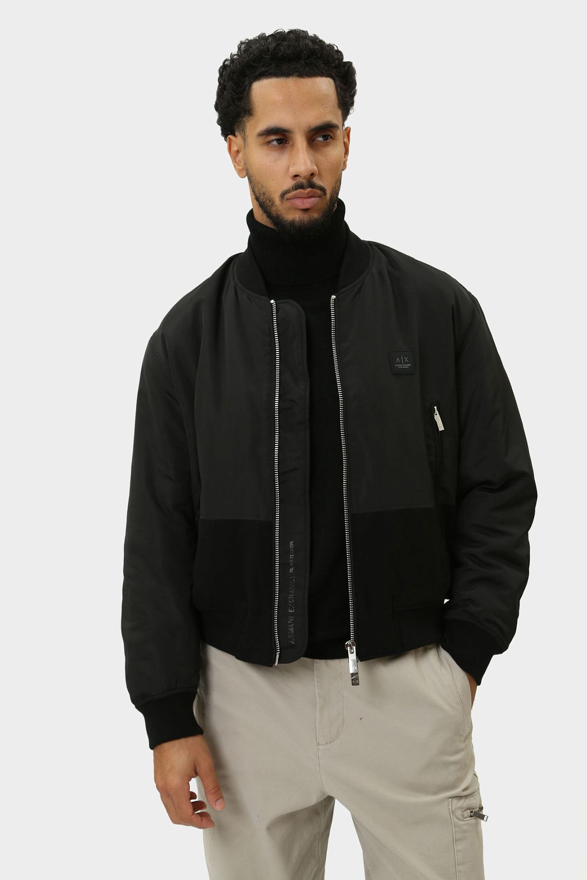 Бомбер Armani Exchange Черный