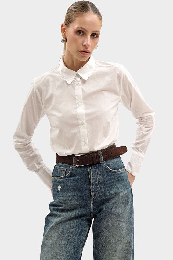 Рубашка с длинным рукавом Pepe Jeans Белый