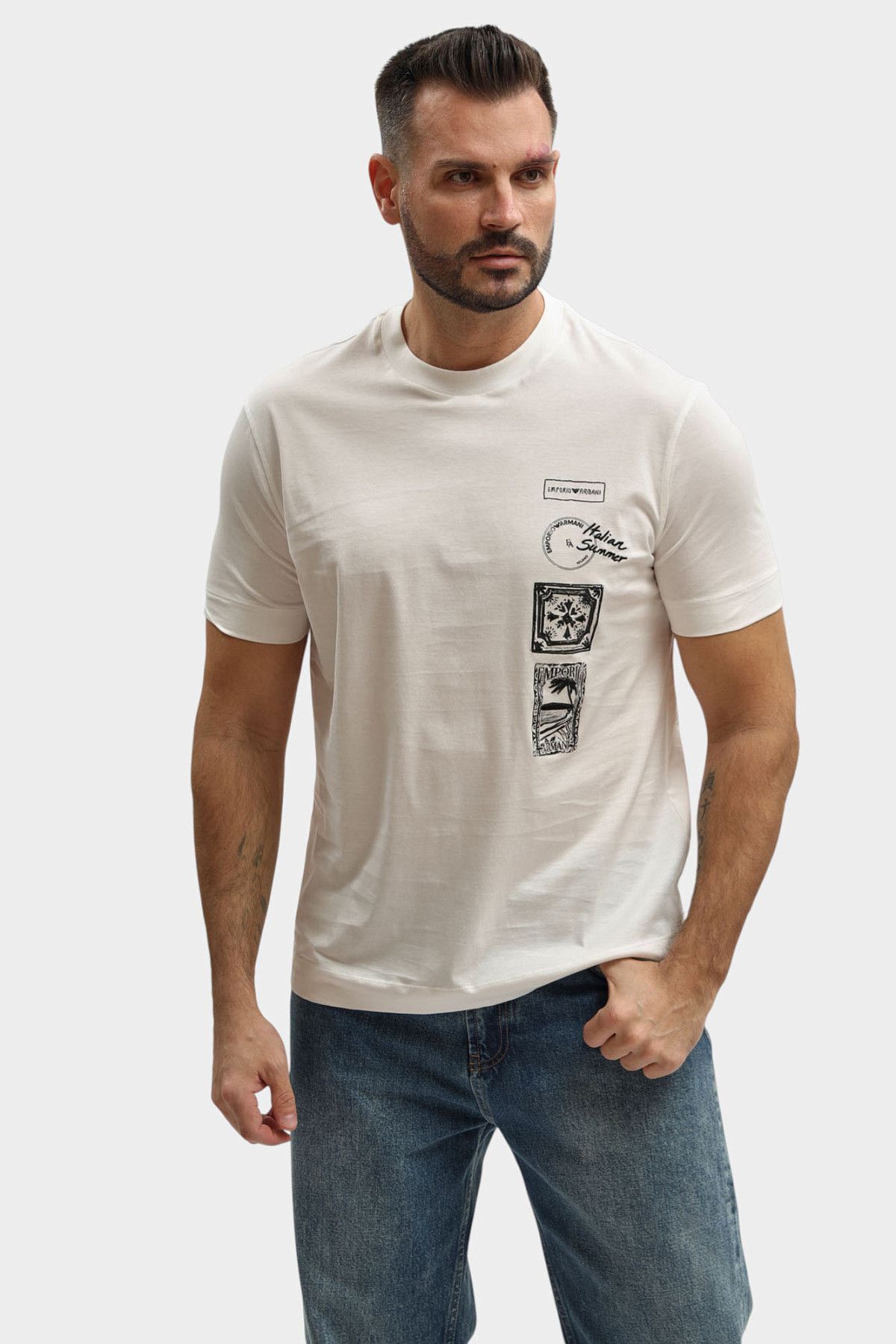 Футболка Emporio Armani Белый