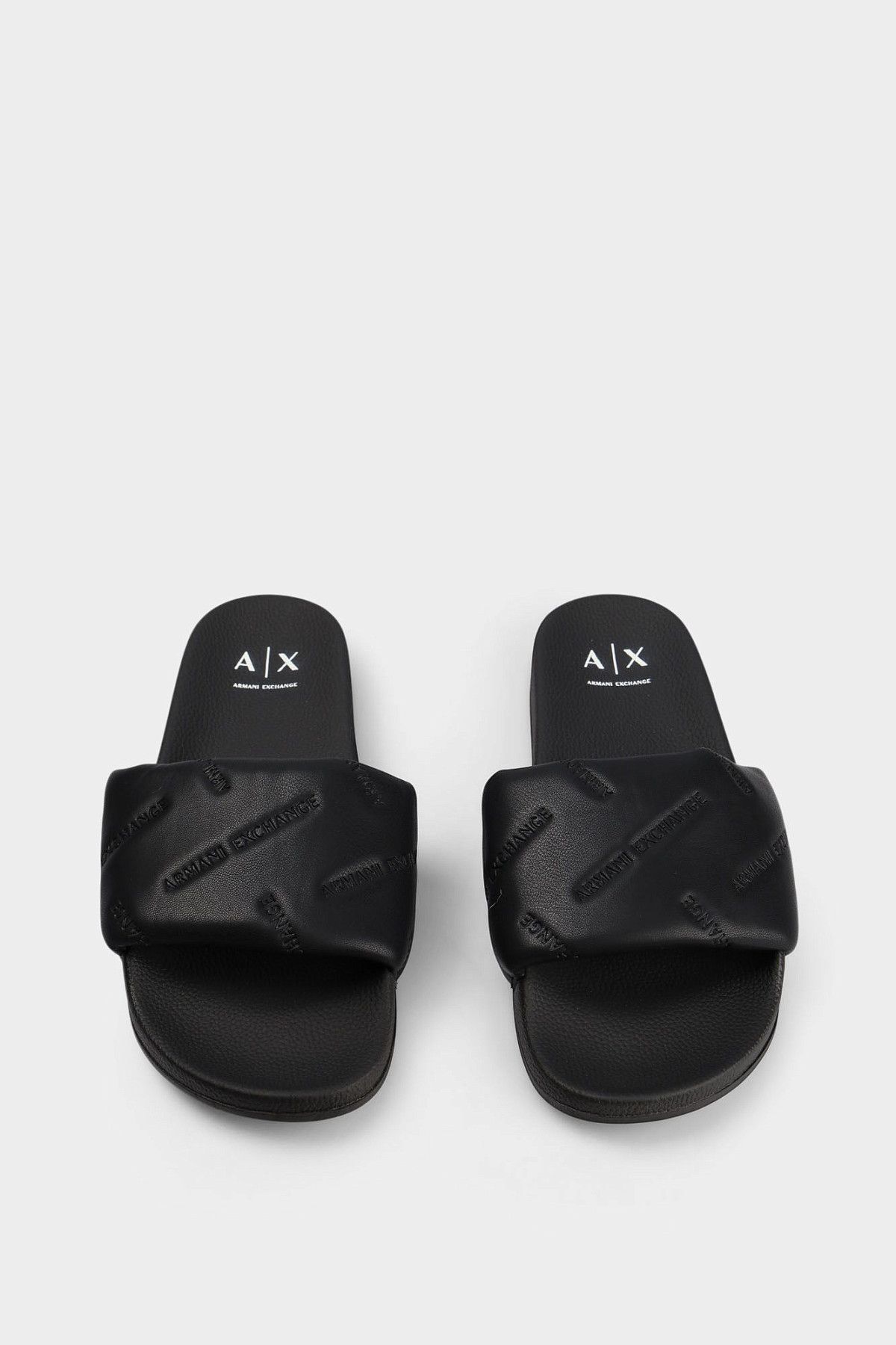 Шлепанцы Armani Exchange Черный