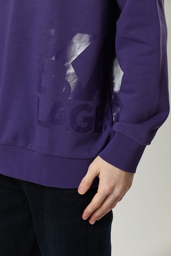 Свитшот Karl Lagerfeld Фиолетовый