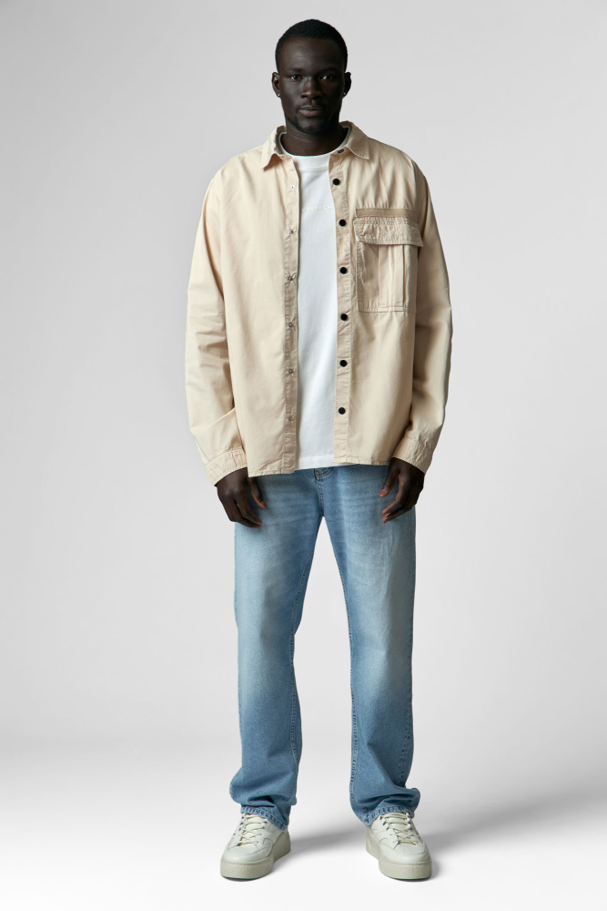 VM-OMA-020-43 Рубашка с длинным рукавом Van Mich Бежевый