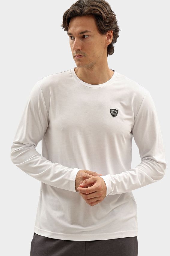 Лонгслив EA7 Белый