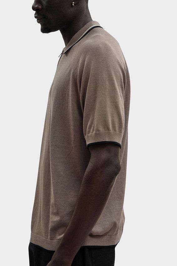 Поло Armani Exchange Коричневый